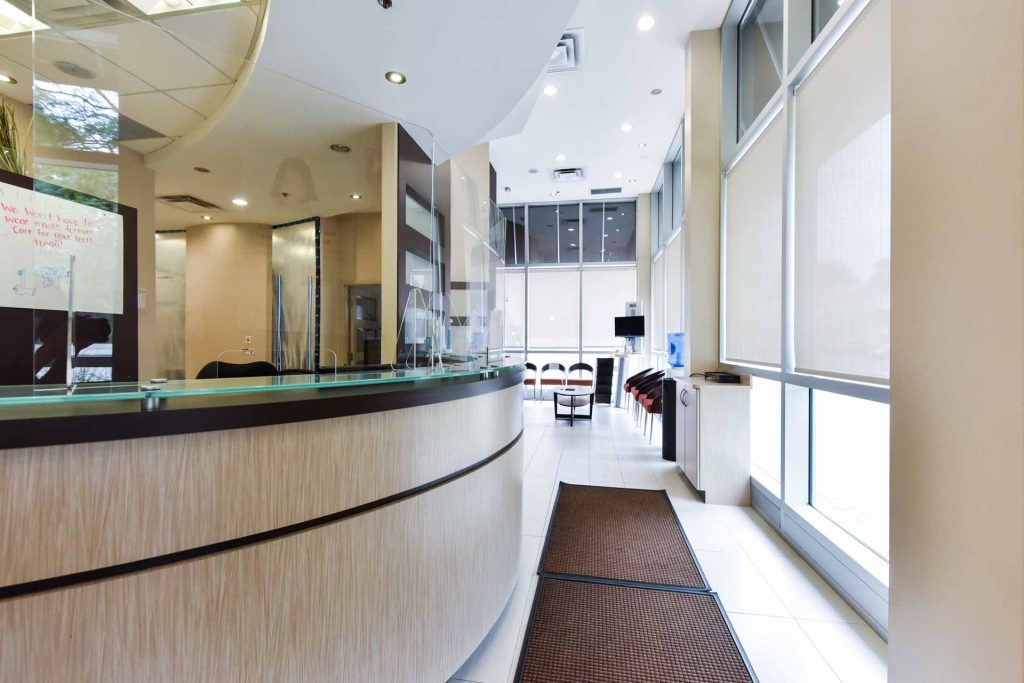 Reception Area | Lifestyle Dentistry | Family & General Dentist | Mississauga | Ontario