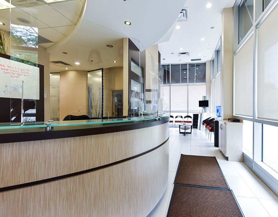 Warm and Welcoming Reception Area | Lifestyle Dentistry | Family & General Dentist | Mississauga | Ontario